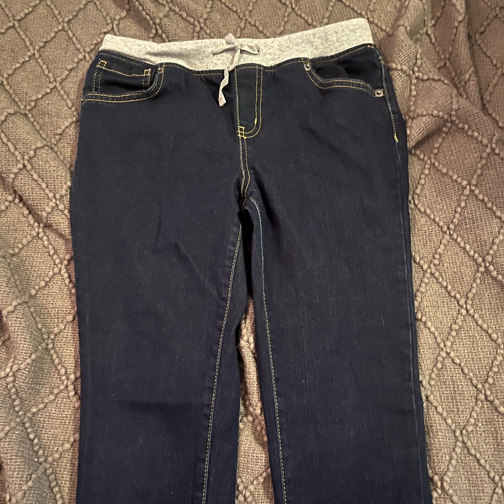 Cat & Jack stretchy blue jeans